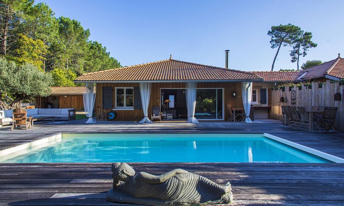 Claouey Villa | Encantadora villa en la isla Presque de Cap Ferret