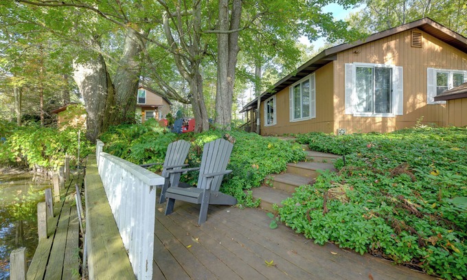 Mayville Cabaña | Chautauqua Lake Access: Waterfront Cottage w/ Dock