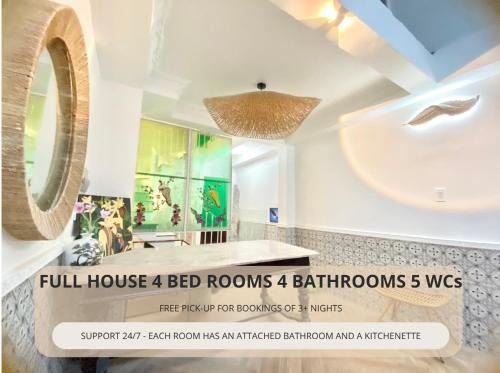 Downtown Ho Chi Minh City Casa | Cherry Blossom Boutique Hotel Entire House Bui Vien