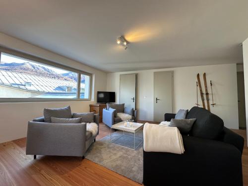 Zuoz Apartamento | Chesa Unica - Terrassa