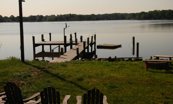 Chestertown Casa | Chester Frente al Rio, magníficas vistas, Muelle, Playa