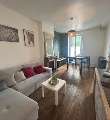 Chaumont Apartamento | Chez Léa-Magnifique maison au centre-ville