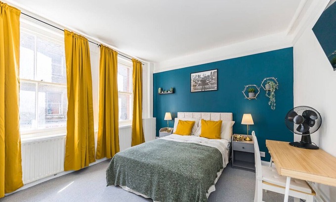 Spitalfields Apartamento | Chic Ensuite Room Brick Lane