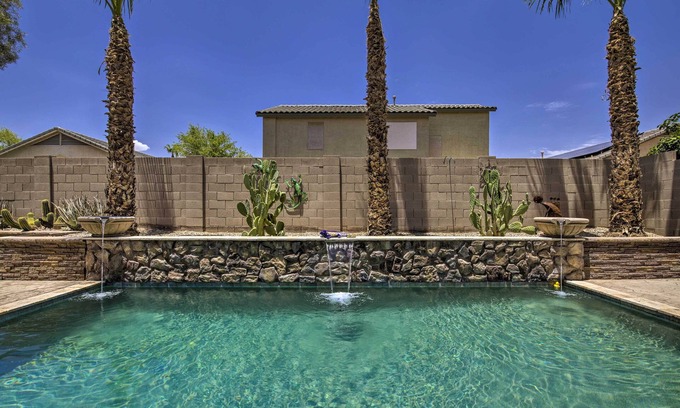 Maricopa Casa | Chic Maricopa Getaway w/ Outdoor Oasis & Pool