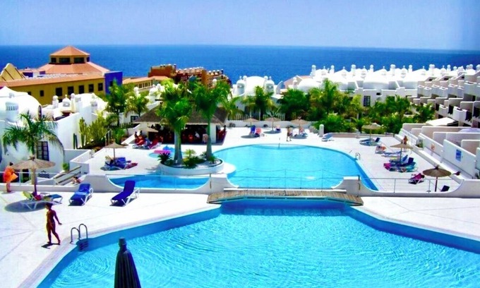 Costa Adeje Complejo | Chic Resort Feel - Duplex by Ocean + Heated Pool