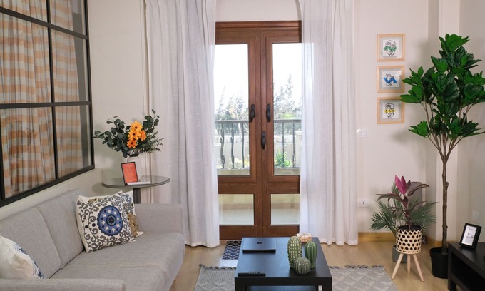 The 5th Settlement Apartamento | Chic Urban Escape| 1BR Apt. with all amenities by Ramatan Hospitality.