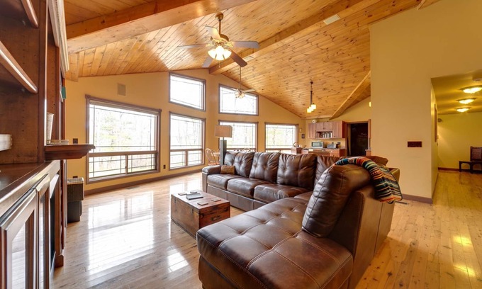 Sautee Nacoochee Chalet De Esquí | Chalet espacioso para toda la familia