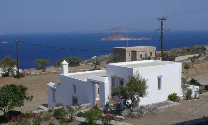 Chora Casa | Chora villa 1 con vistas únicas al mar