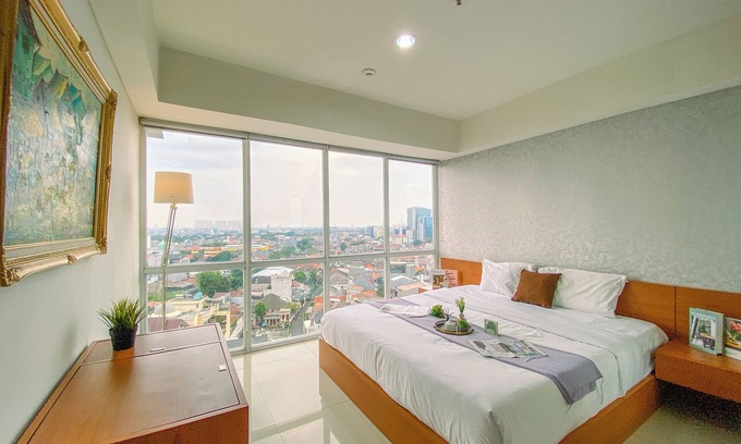 Cawang Apartamento | City View 1Br At H Residence Apartment