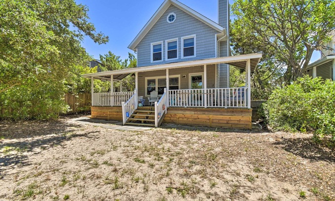Cottage Line Casa | Classic Chesapeake Beachside Cottage w/ Porch!