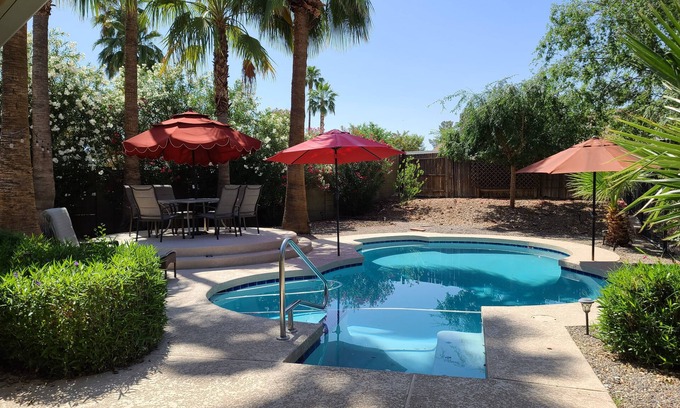 Chandler Casa | LIMPIO, TRANQUILO, PRIVADO 3HAB, 3 baños, loft, piscina privada