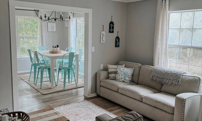 Southport Casa | Coastal Farmhouse: Pet Friendly + Quiet Location