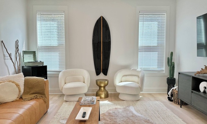 Forest Hills Casa | Coastal Modern Home~New~Central to Wrightsville Beach, UNCW+Historic Riverfront