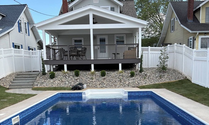Hershey Cabaña | Cottage de cacao con un privado en este tipo de piscinas