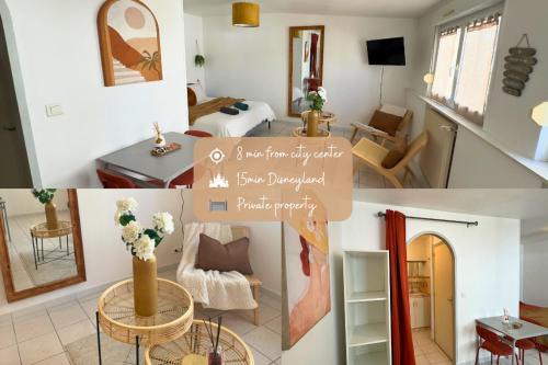 Lagny-sur-Marne Apartamento | Cocon Studio proche Disneyland