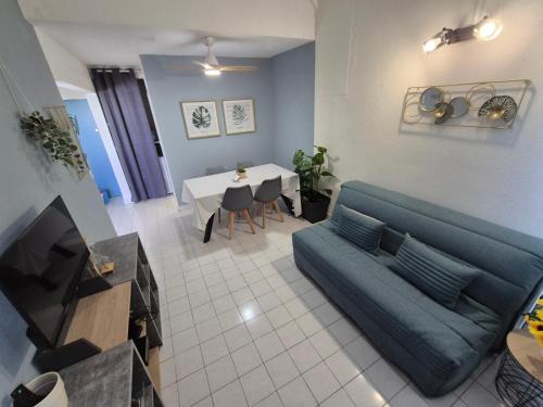 Saint-Denis Apartamento | Coeur Citadin - 4 personnes - Plein Centre Ville 2eme étage