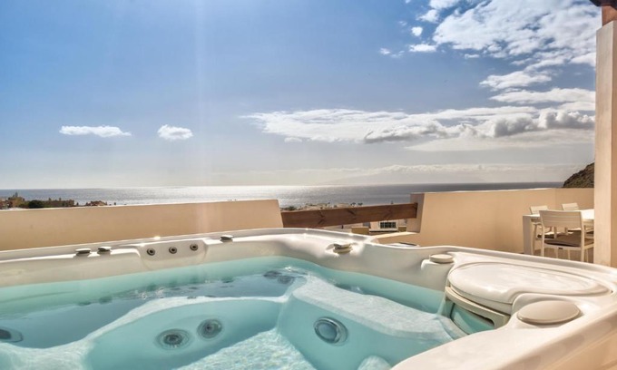 Palm-Mar Casa | Colinas - Tinerfe 3,4 NATURE RESERVE & SEA VIEW WITH JACUZZI