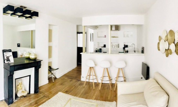 Quartier de la Goutte-d'Or Apartamento | Comfort 2P Paris Barbès gare du Nord