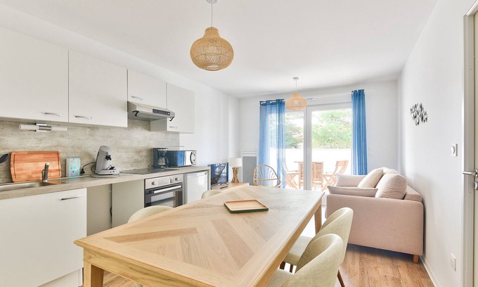 Lacanau-Ocean Apartamento | comfort and beautiful apartment in the heart of Lacanau