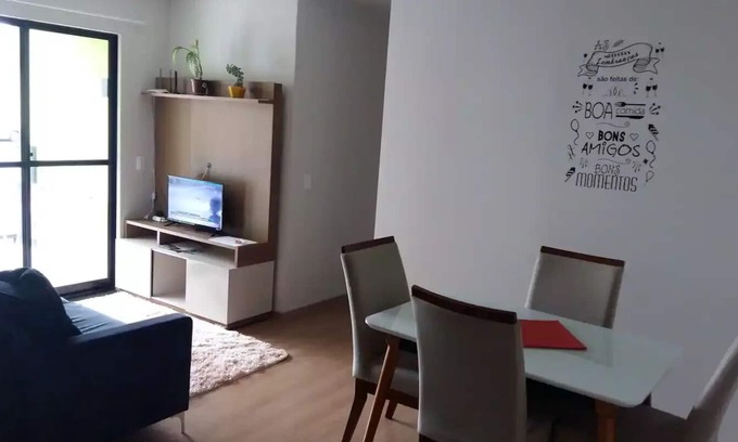 Cara-Cara Apartamento | Comfort and safety Near the park Vila Velha, Ponta Grossa- 5 Guests