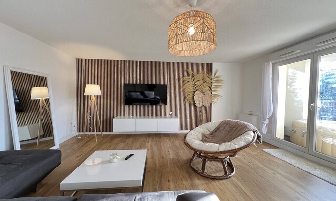 Lalande-Grand Selve Apartamento | Cómodo apartamento en Launaguet