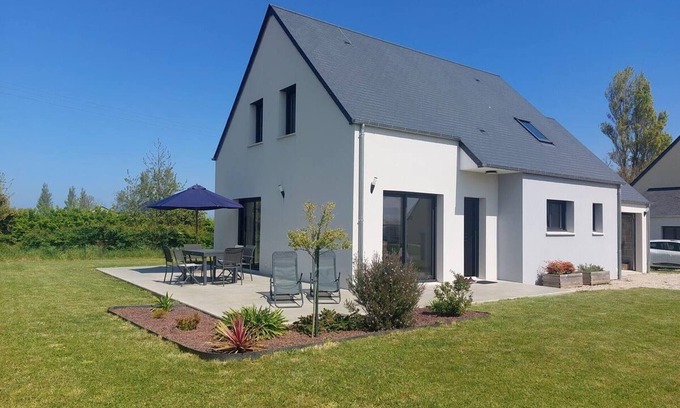 Reville Cabaña | Casa cómoda en Réville, se admiten mascotas, bicicletas incluidas