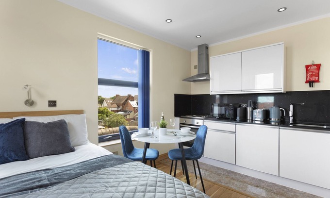 West Bridgford Apartamento | Apartamento-De Lujo-Baño privado con ducha