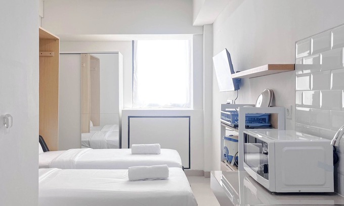 Makassar Apartamento | Comfortable Studio Room Apartment (No Kitchen) At Bandaraya Tallasa City Makassar