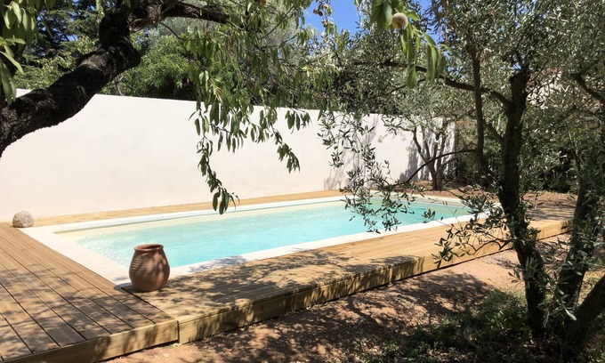 Les Angles Casa | Villa completamente renovada, 6 personas, a las puertas de Aviñón