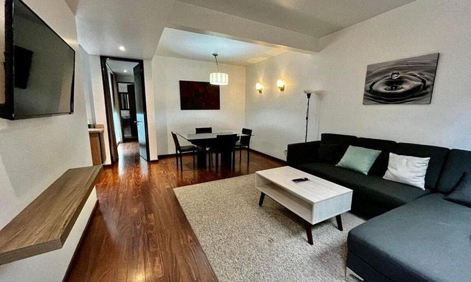 Hipódromo Apartamento | Condesa Residence Amsterdam 203 Shiny 1Bed 1Bath on Amsterdam Av