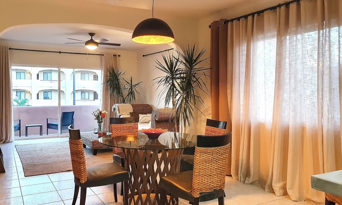 El Rosarito Condominio | Condo 103 Black & White 2 BDR