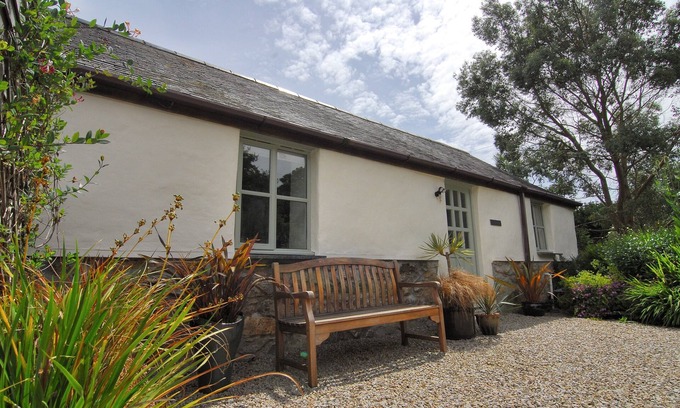 Saint Erth Praze Casa | The Little Barn es una reconvertida Cornish Granito "mazorca" Granero