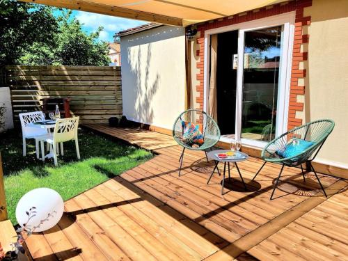 Saint-Aignan-Grandlieu Casa | Copacabana TINY HOUSE studio terrasse jardin