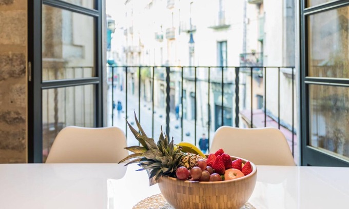 Centro histórico Apartamento | Cort Reial 1B - Apartamento vacacional en Girona | Bravissimo