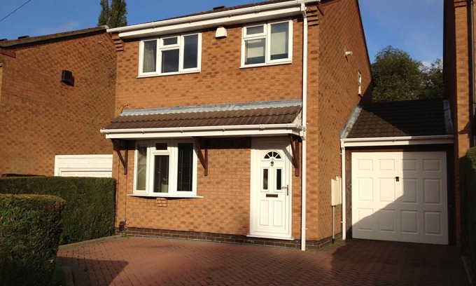Stonnall Casa | Acogedora 3 Cama moderna Casa Para toda la familia Birmingham, Reino Unido-Fi, NEC, LG Arena