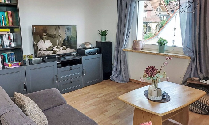 Osterode am Harz Apartamento | Precioso apartamento para 4 personas con WIFI, TV, terraza, mascotas permitida y vista panorámica
