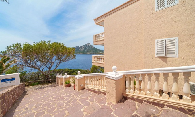 Andraitx Apartamento | Precioso apartamento para 4 personas con A/C, piscina, WIFI, TV y balcón