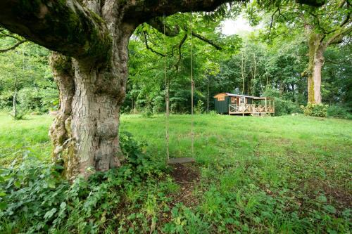 Clachan of Campsie Casa | Cosy Cute Cabin with Large Veranda & Outdoor Bath