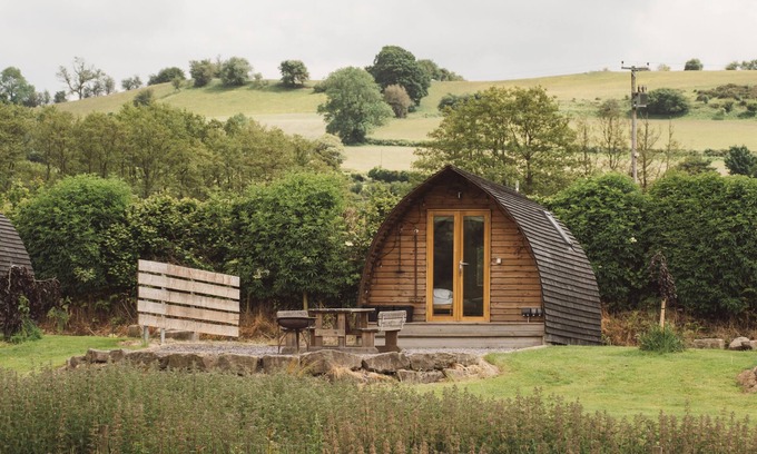 Builth Wells Cabina | Estándar-Cabaña-Baño privado con ducha