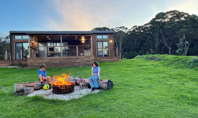 Ocean Beach Cabina | Cosy Forest Beach Cabin Retreat Near the Beach