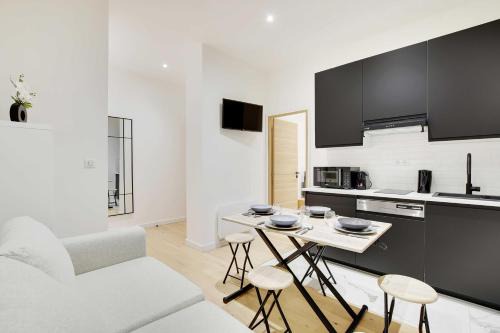 Quartier de la Folie-Mericourt Apartamento | Cosy modern flat - 1BR- 4P- Oberkampf