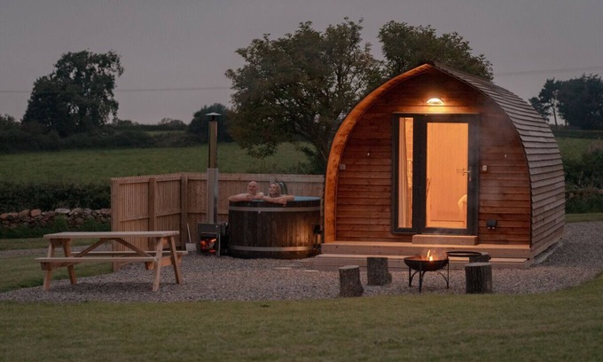 Wing Cabina | Estándar-Optional Hot Tub-Cabaña-Baño privado con ducha