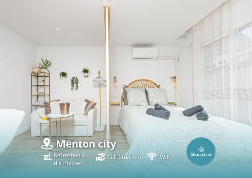 Menton Apartamento | Cosy studio rénové - Proche de la mer - DI