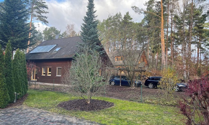 Prenden Casa | Acogedora casa de madera cerca de 7 lagos Berlín ciudad 38 km, para 10 huéspedes