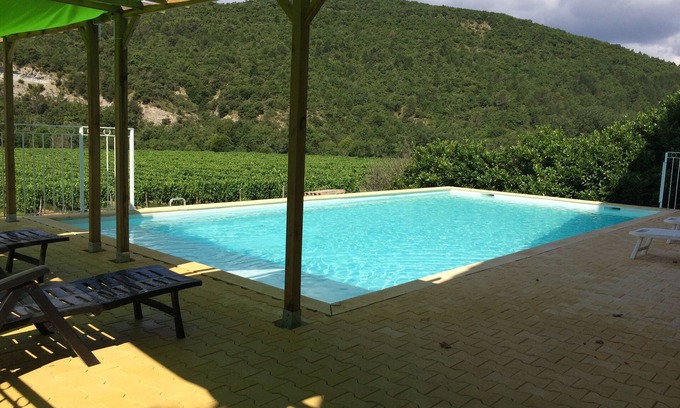 Saint-Thome Casa | Cabaña 12 personas piscina climatizada