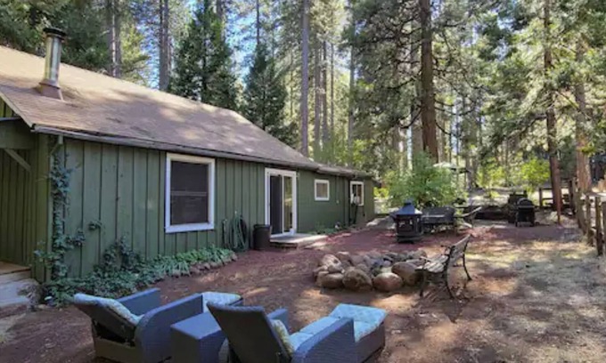 Shingletown Cabaña | Cottage #3 near a Creek & Pond on Mt. Lassen