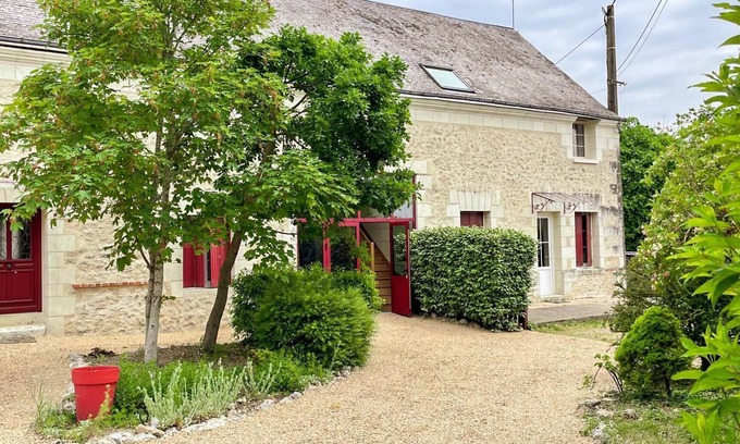 Luzille Cabaña | Casa rural en Luzillé con jardín privado y aire acondicionado