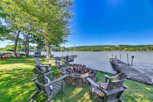 Bradford Casa | Cottage on Lamoka Lake with Deck, Grill and 3 Kayaks
