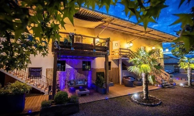 Luneville Cabaña | Rural-Bañera de hidromasaje-Rural-Vista al Jardín