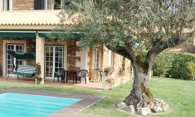Marinhas Cabaña | Casa con piscina privada de agua salada en Vilar de Mouros, Caminha